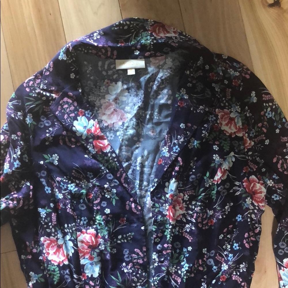 ModCloth Floral Romper - Picture 2 of 3